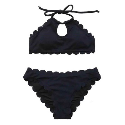 Angelsin γυναικείο πανέμορφο μαγιό μπικίνι Μαύρο 1 σετ Angelsin γυναικείο πανέμορφο μαγιό μπικίνι Μαύρο 1 σετ