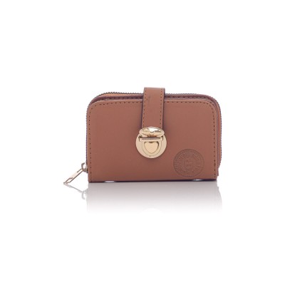 David Polo Γυναικείο Πορτοφόλι με χρυσά αξεσουάρ Ταμπά David Polo Γυναικείο Πορτοφόλι με χρυσά αξεσουάρ Ταμπά