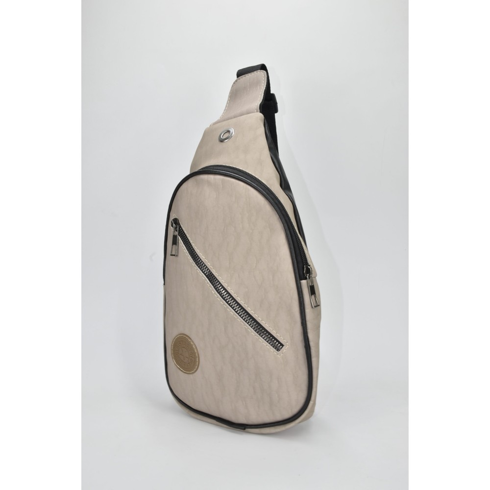 David Polo Γυναικεία τσάντα Freebag με δύο θήκες Βιζόν DVP905-VSN