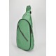 David Polo Γυναικεία τσάντα Freebag με δύο θήκες Πράσινο DVP905-GRN