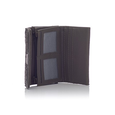 David Polo Γυναικείο Πορτοφόλι κλείσιμο τύπου φάκελος Χακί David Polo Γυναικείο Πορτοφόλι κλείσιμο τύπου φάκελος Χακί