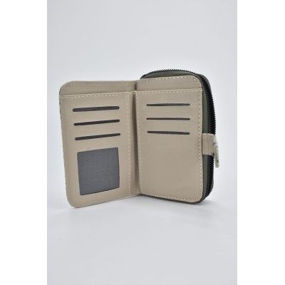 David Polo Γυναικείο Πορτοφόλι με μοτίβο γράμματα Ανοιχτό Πράσινο David Polo Γυναικείο Πορτοφόλι με μοτίβο γράμματα Ανοιχτό Πράσινο