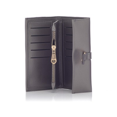 David Polo Γυναικείο Πορτοφόλι με μαγνητικό κούμπωμα Ασημί David Polo Γυναικείο Πορτοφόλι με μαγνητικό κούμπωμα Ασημί