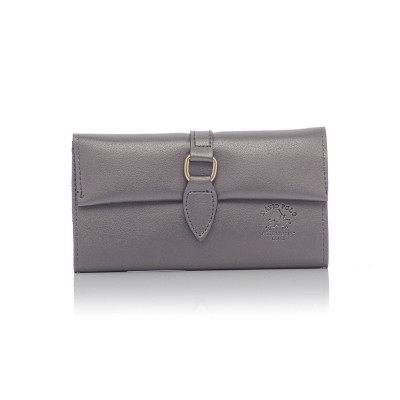 David Polo Γυναικείο Πορτοφόλι με μαγνητικό κούμπωμα Ασημί David Polo Γυναικείο Πορτοφόλι με μαγνητικό κούμπωμα Ασημί