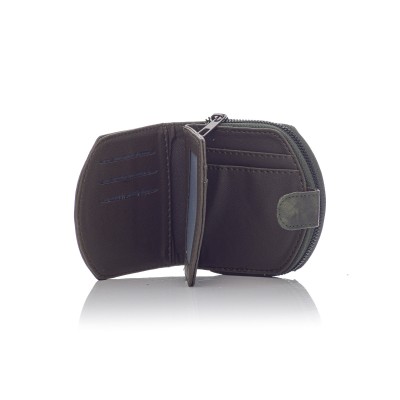 David Polo Γυναικείο Πορτοφόλι με ανάγλυφο διακοσμητικό λογότυπο Χακί David Polo Γυναικείο Πορτοφόλι με ανάγλυφο διακοσμητικό λογότυπο Χακί