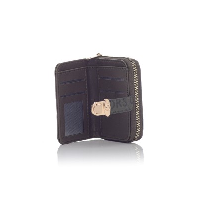 David Polo Γυναικείο Πορτοφόλι με δυο θήκες Χακί David Polo Γυναικείο Πορτοφόλι με δυο θήκες Χακί