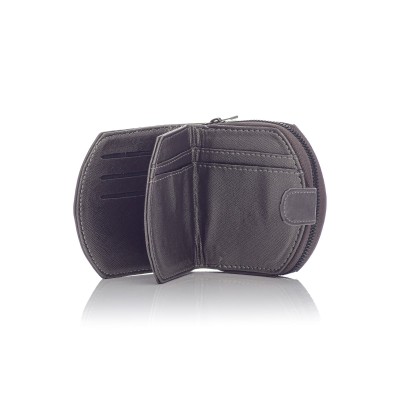 David Polo Γυναικείο Πορτοφόλι με ανάγλυφο διακοσμητικό λογότυπο Γκρι David Polo Γυναικείο Πορτοφόλι με ανάγλυφο διακοσμητικό λογότυπο Γκρι