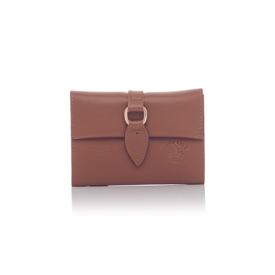 David Polo Γυναικείο Πορτοφόλι με συνθετικό δέρμα Καφέ David Polo Γυναικείο Πορτοφόλι με συνθετικό δέρμα Καφέ