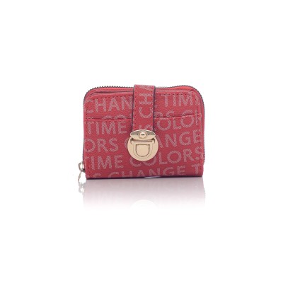David Polo Γυναικείο Πορτοφόλι με δυο θήκες Κόκκινο David Polo Γυναικείο Πορτοφόλι με δυο θήκες Κόκκινο