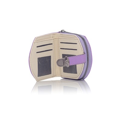 David Polo Γυναικείο Πορτοφόλι Ασημί αξεσουάρ Λιλά David Polo Γυναικείο Πορτοφόλι Ασημί αξεσουάρ Λιλά