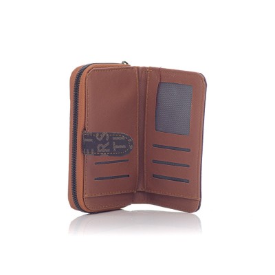 David Polo Γυναικείο Πορτοφόλι με δυο θήκες Μαύρο Ταμπά David Polo Γυναικείο Πορτοφόλι με δυο θήκες Μαύρο Ταμπά