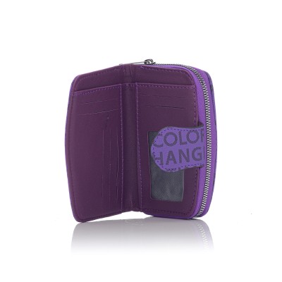 David Polo Γυναικείο Πορτοφόλι με εξωτερική θήκη Μωβ David Polo Γυναικείο Πορτοφόλι με εξωτερική θήκη Μωβ