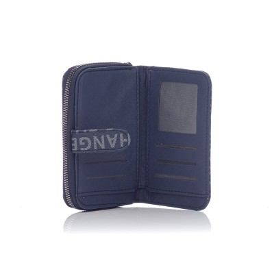 David Polo Γυναικείο Πορτοφόλι με μοτίβο γράμματα Μπλε David Polo Γυναικείο Πορτοφόλι με μοτίβο γράμματα Μπλε