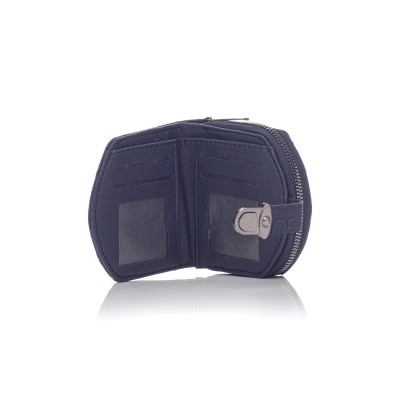 David Polo Γυναικείο Πορτοφόλι Ασημί αξεσουάρ Μπλε David Polo Γυναικείο Πορτοφόλι Ασημί αξεσουάρ Μπλε