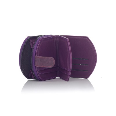 David Polo Γυναικείο Πορτοφόλι με ανάγλυφο διακοσμητικό λογότυπο Μπορντό David Polo Γυναικείο Πορτοφόλι με ανάγλυφο διακοσμητικό λογότυπο Μπορντό