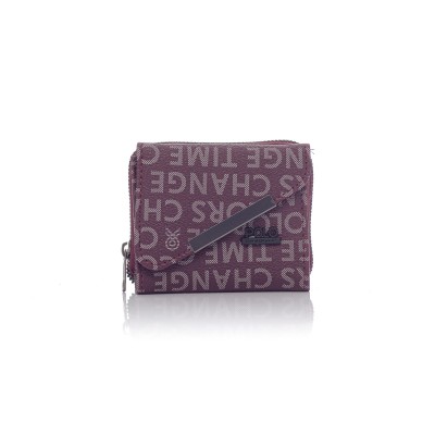 David Polo Γυναικείο Πορτοφόλι με δυο θήκες και διαγώνιο κλείσιμο Μπορντό David Polo Γυναικείο Πορτοφόλι με δυο θήκες και διαγώνιο κλείσιμο Μπορντό