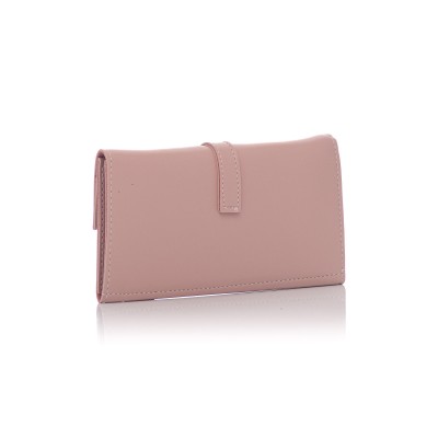David Polo Γυναικείο Πορτοφόλι με μαγνητικό κούμπωμα Πούδρα David Polo Γυναικείο Πορτοφόλι με μαγνητικό κούμπωμα Πούδρα