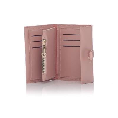 David Polo Γυναικείο Πορτοφόλι με συνθετικό δέρμα Πούδρας David Polo Γυναικείο Πορτοφόλι με συνθετικό δέρμα Πούδρας