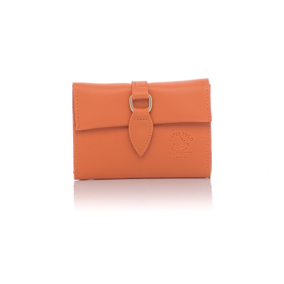David Polo Γυναικείο Πορτοφόλι με συνθετικό δέρμα Πορτοκαλί David Polo Γυναικείο Πορτοφόλι με συνθετικό δέρμα Πορτοκαλί