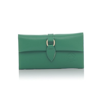 David Polo Γυναικείο Πορτοφόλι με μαγνητικό κούμπωμα Πράσινο David Polo Γυναικείο Πορτοφόλι με μαγνητικό κούμπωμα Πράσινο