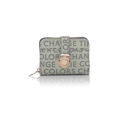 David Polo Γυναικείο Πορτοφόλι με δυο θήκες Πράσινο David Polo Γυναικείο Πορτοφόλι με δυο θήκες Πράσινο