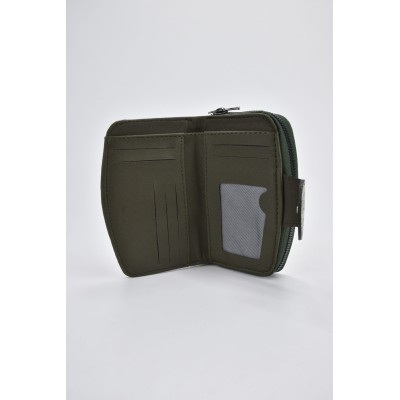 David Polo Γυναικείο Πορτοφόλι με εξωτερική θήκη Πράσινο David Polo Γυναικείο Πορτοφόλι με εξωτερική θήκη Πράσινο