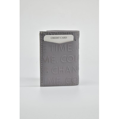 David Polo Γυναικείο Πορτοφόλι & Θήκη Κάρτας με δυο θήκες Γκρι David Polo Γυναικείο Πορτοφόλι & Θήκη Κάρτας με δυο θήκες Γκρι