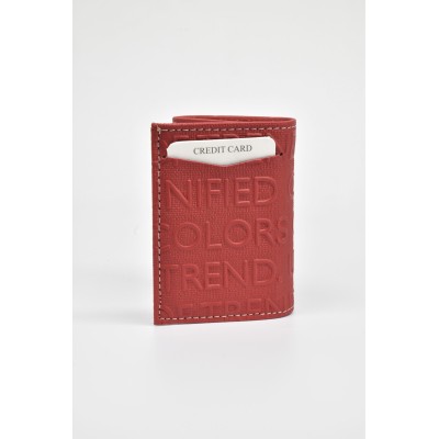 David Polo  Γυναικείο Πορτοφόλι & Θήκη Κάρτας με δυο θήκες Κόκκινο David Polo  Γυναικείο Πορτοφόλι & Θήκη Κάρτας με δυο θήκες Κόκκινο