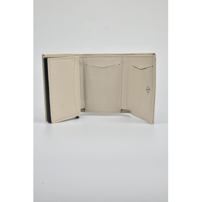 David Polo  Γυναικείο Πορτοφόλι & Θήκη Κάρτας με δυο θήκες Κρεμ David Polo  Γυναικείο Πορτοφόλι & Θήκη Κάρτας με δυο θήκες Κρεμ