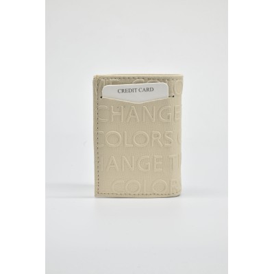 David Polo  Γυναικείο Πορτοφόλι & Θήκη Κάρτας με δυο θήκες Κρεμ David Polo  Γυναικείο Πορτοφόλι & Θήκη Κάρτας με δυο θήκες Κρεμ