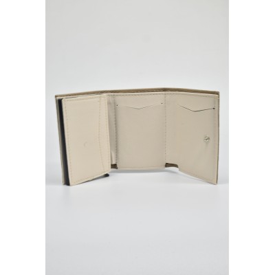 David Polo Γυναικείο Πορτοφόλι & Θήκη Κάρτας με δυο θήκες Μπεζ David Polo Γυναικείο Πορτοφόλι & Θήκη Κάρτας με δυο θήκες Μπεζ