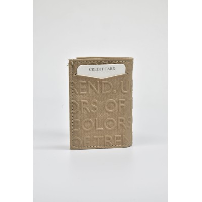 David Polo Γυναικείο Πορτοφόλι & Θήκη Κάρτας με δυο θήκες Μπεζ David Polo Γυναικείο Πορτοφόλι & Θήκη Κάρτας με δυο θήκες Μπεζ