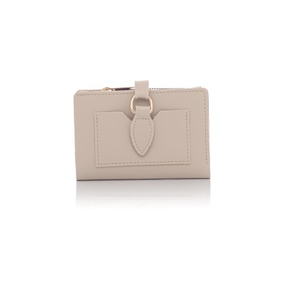 David Polo Γυναικείο Πορτοφόλι & Θήκη κάρτες με δυο θήκες Κρεμ David Polo Γυναικείο Πορτοφόλι & Θήκη κάρτες με δυο θήκες Κρεμ