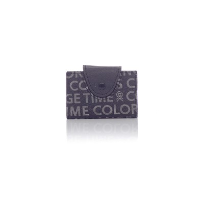 David Polo Γυναικείο Πορτοφόλι με ανάγλυφα γράμματα Μαύρο David Polo Γυναικείο Πορτοφόλι με ανάγλυφα γράμματα Μαύρο