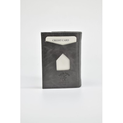 David Polo Unisex Πορτοφόλι & Θήκη Κάρτας με εσωτερικό κούμπωμα Φουμέ David Polo Unisex Πορτοφόλι & Θήκη Κάρτας με εσωτερικό κούμπωμα Φουμέ