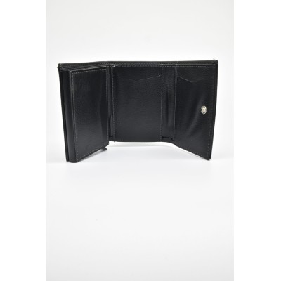David Polo Unisex Πορτοφόλι & Θήκη Κάρτας με εσωτερικό κούμπωμα Μαύρο David Polo Unisex Πορτοφόλι & Θήκη Κάρτας με εσωτερικό κούμπωμα Μαύρο