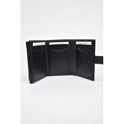 David Polo Unisex Πορτοφόλι & Θήκη Κάρτας με εξωτερικό κούμπωμα Μαύρο David Polo Unisex Πορτοφόλι & Θήκη Κάρτας με εξωτερικό κούμπωμα Μαύρο