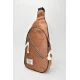 David Polo Unisex τσάντα Freebag βελούδο με δύο θήκες Ταμπά DVP901-TAN David Polo Unisex τσάντα Freebag βελούδο με δύο θήκες Ταμπά DVP901-TAN