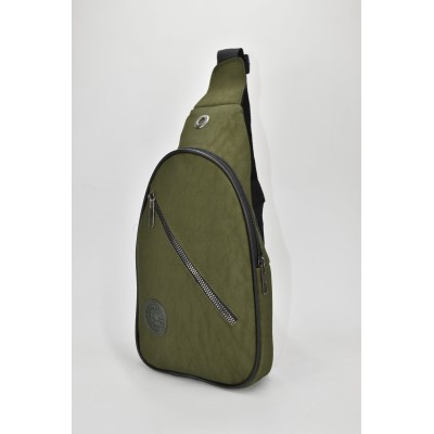 David Polo Unisex τσάντα Freebag με δύο θήκες Χακί