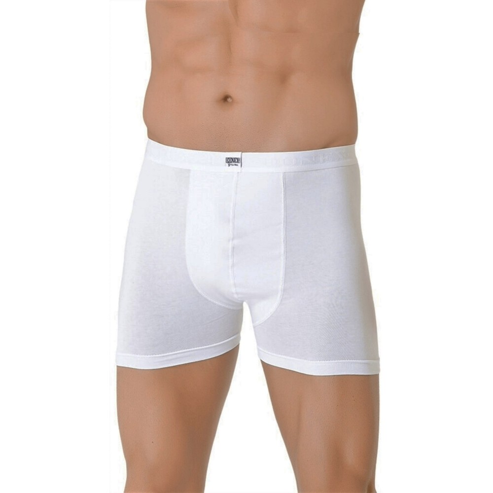 Ανδρίκο boxer βαμβακερό με lycra Λευκό 1 τμχ Ανδρίκο boxer βαμβακερό με lycra Λευκό 1 τμχ