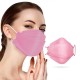 Famex FFP2 Masks 3D Extra Comfort Fish Style Μάσκα Προστασίας σε Ροζ χρώμα 10τμχ