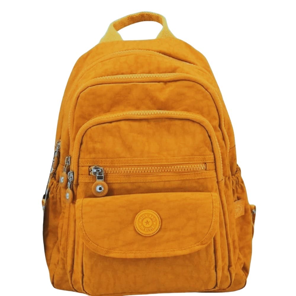 Mega Bag Γυναικείο Σακίδιο Πλάτης με τρεις θήκες Κίτρινο MEGA255-YLLW Mega Bag Γυναικείο Σακίδιο Πλάτης με τρεις θήκες Κίτρινο MEGA255-YLLW