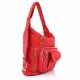 Mega Bag Γυναικείο Σακίδιο Πλάτης και ώμου με δύο θήκες Κόκκινο Mega Bag Γυναικείο Σακίδιο Πλάτης και ώμου με δύο θήκες Κόκκινο