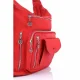 Mega Bag Γυναικείο Σακίδιο Πλάτης και ώμου με δύο θήκες Κόκκινο Mega Bag Γυναικείο Σακίδιο Πλάτης και ώμου με δύο θήκες Κόκκινο