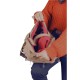 Mega Bag Γυναικείο Σακίδιο Πλάτης και ώμου με δύο θήκες Βιζόν Mega Bag Γυναικείο Σακίδιο Πλάτης και ώμου με δύο θήκες Βιζόν