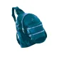 Mega Bag Γυναικείο Σακίδιο Πλάτης με πρόσθετο αφαιρούμενο λουρί Πετρόλ Δέρμα Mega Bag Γυναικείο Σακίδιο Πλάτης με πρόσθετο αφαιρούμενο λουρί Πετρόλ Δέρμα