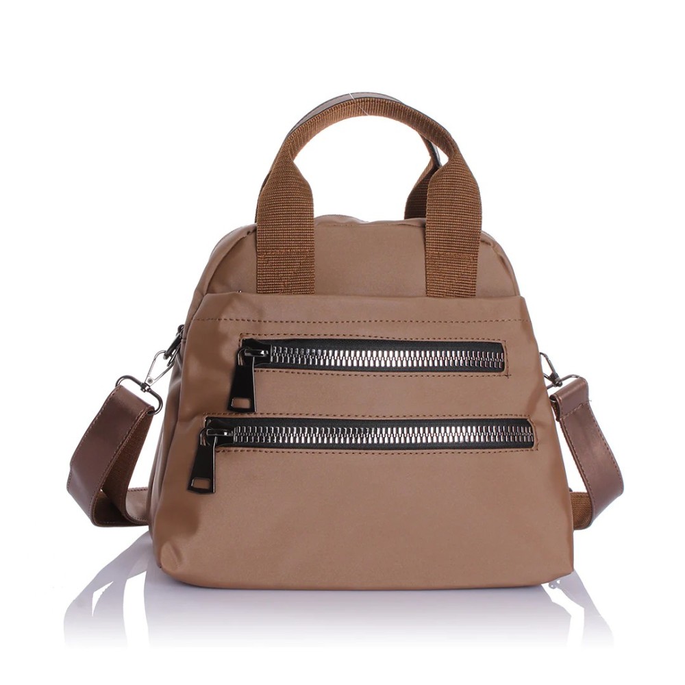 Mega Bag Γυναικεία Τσάντα Χιαστί με τρεις θήκες Βιζόν MEGA614-VSN Mega Bag Γυναικεία Τσάντα Χιαστί με τρεις θήκες Βιζόν MEGA614-VSN