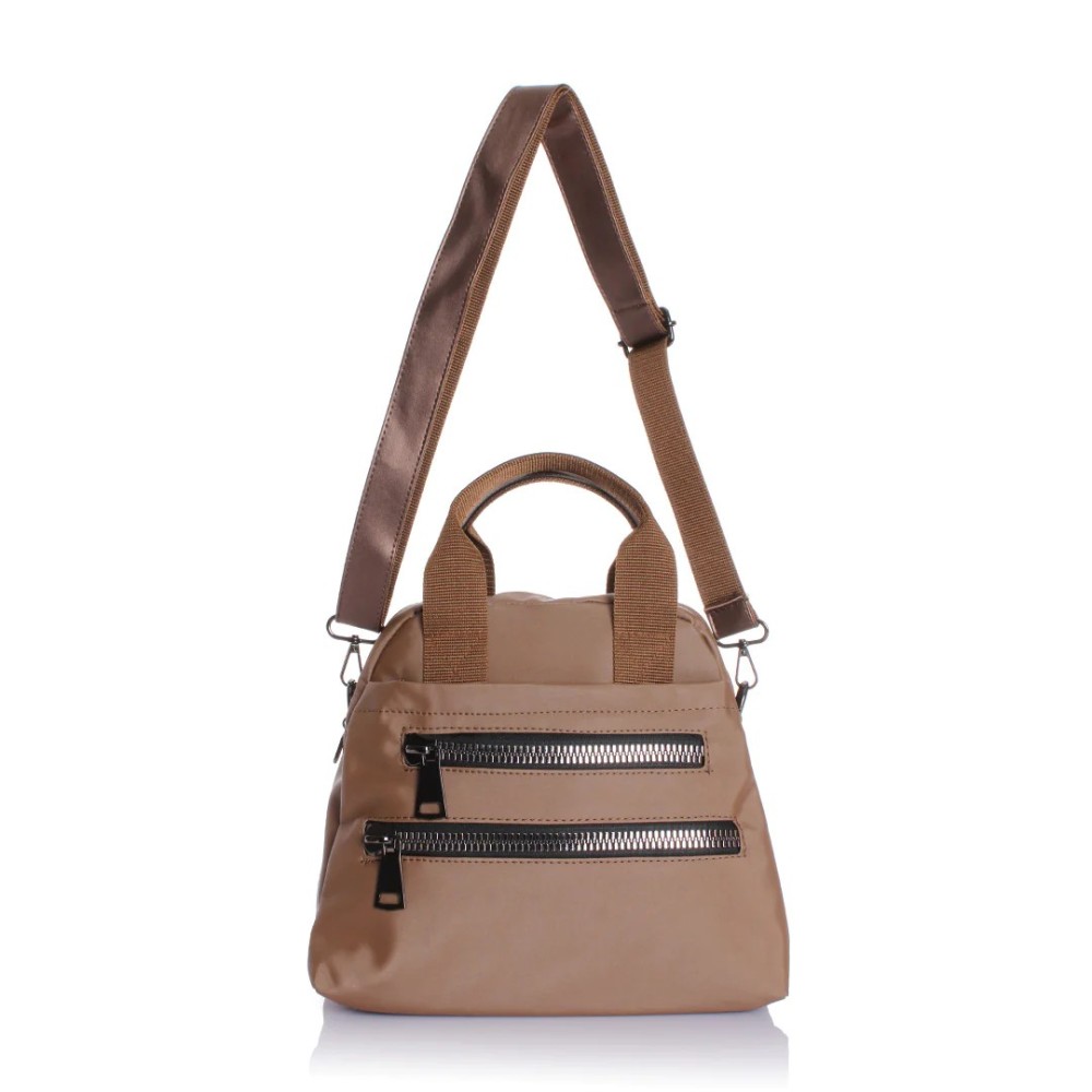 Mega Bag Γυναικεία Τσάντα Χιαστί με τρεις θήκες Βιζόν MEGA614-VSN Mega Bag Γυναικεία Τσάντα Χιαστί με τρεις θήκες Βιζόν MEGA614-VSN