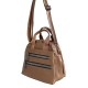 Mega Bag Γυναικεία Τσάντα Χιαστί με τρεις θήκες Χάλκινο MEGA614-COPP Mega Bag Γυναικεία Τσάντα Χιαστί με τρεις θήκες Χάλκινο MEGA614-COPP