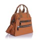 Mega Bag Γυναικεία Τσάντα Χιαστί με τρεις θήκες Ταμπά MEGA614-TAN